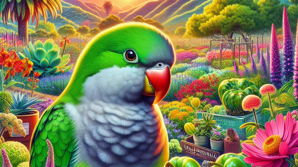 Can you have a Quaker parrot in California?